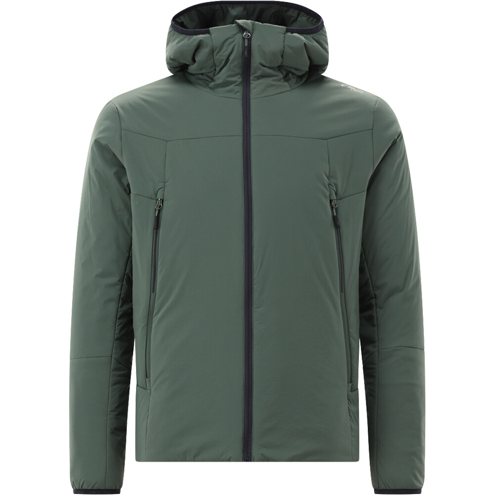 Cmp man jacket fix hood chaqueta outdoor hombre · Verde