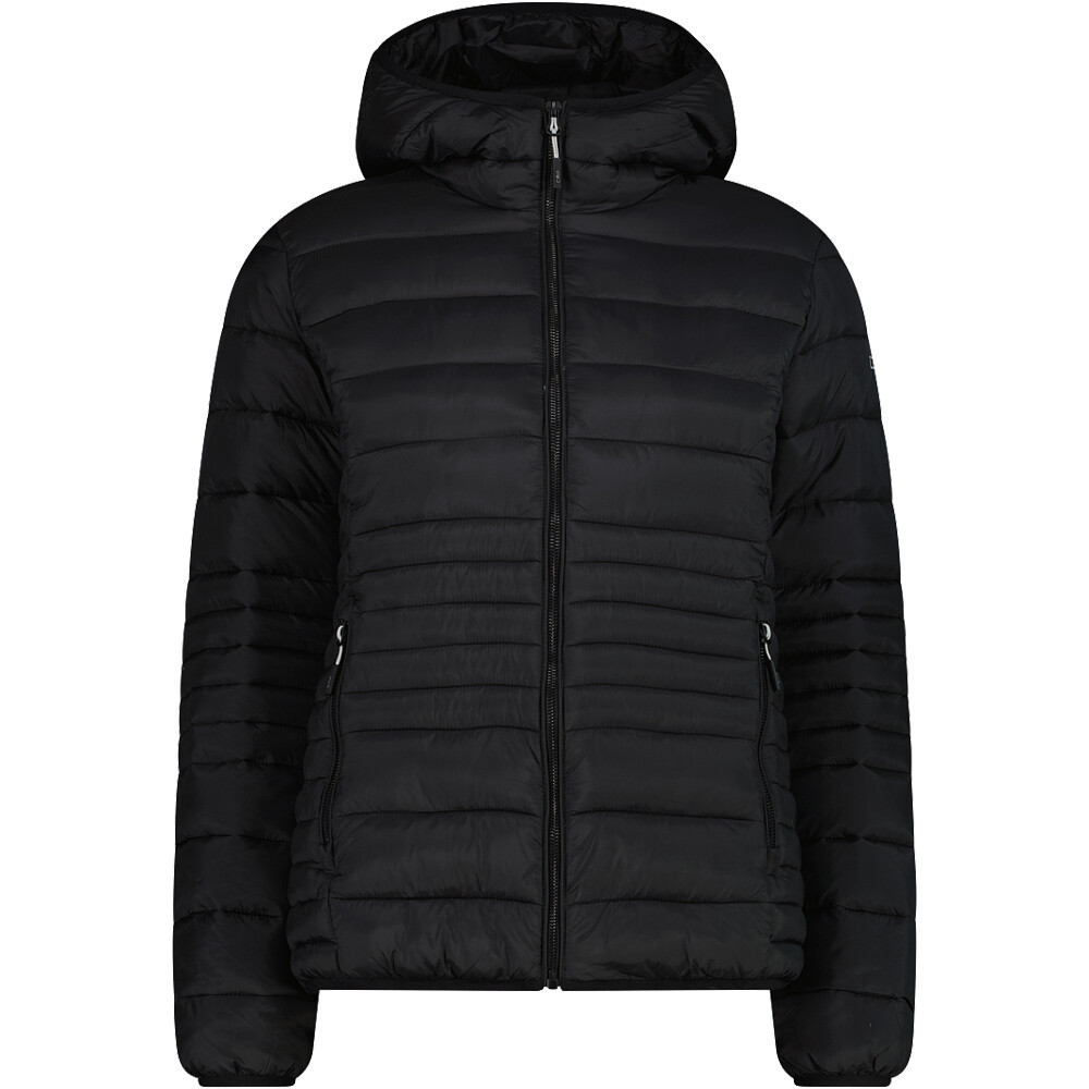 Woman jacket fix hood chaqueta outdoor mujer Negro (42)