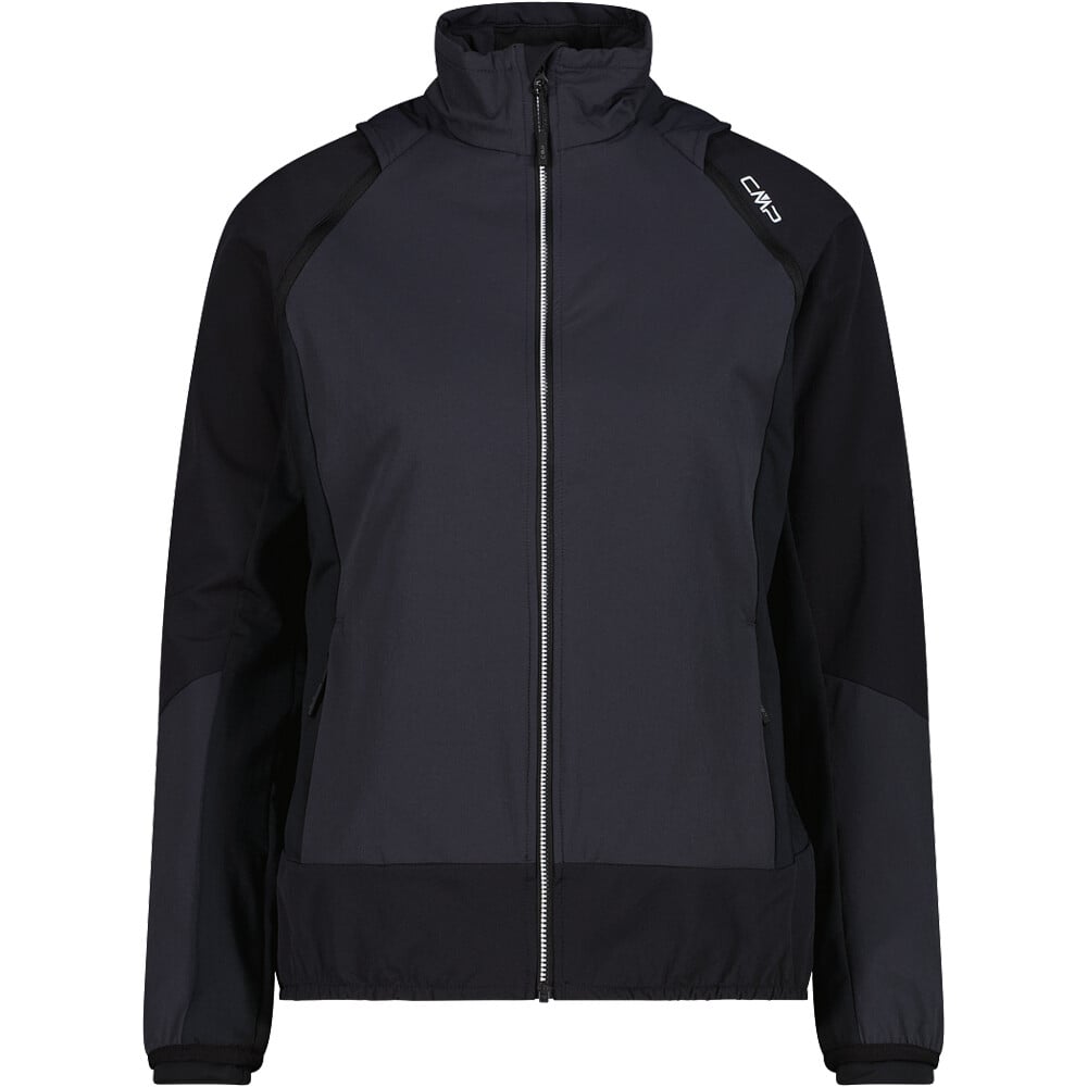 Woman jacket hybrid with detachable sleeves chaqueta softshell mujer (42)