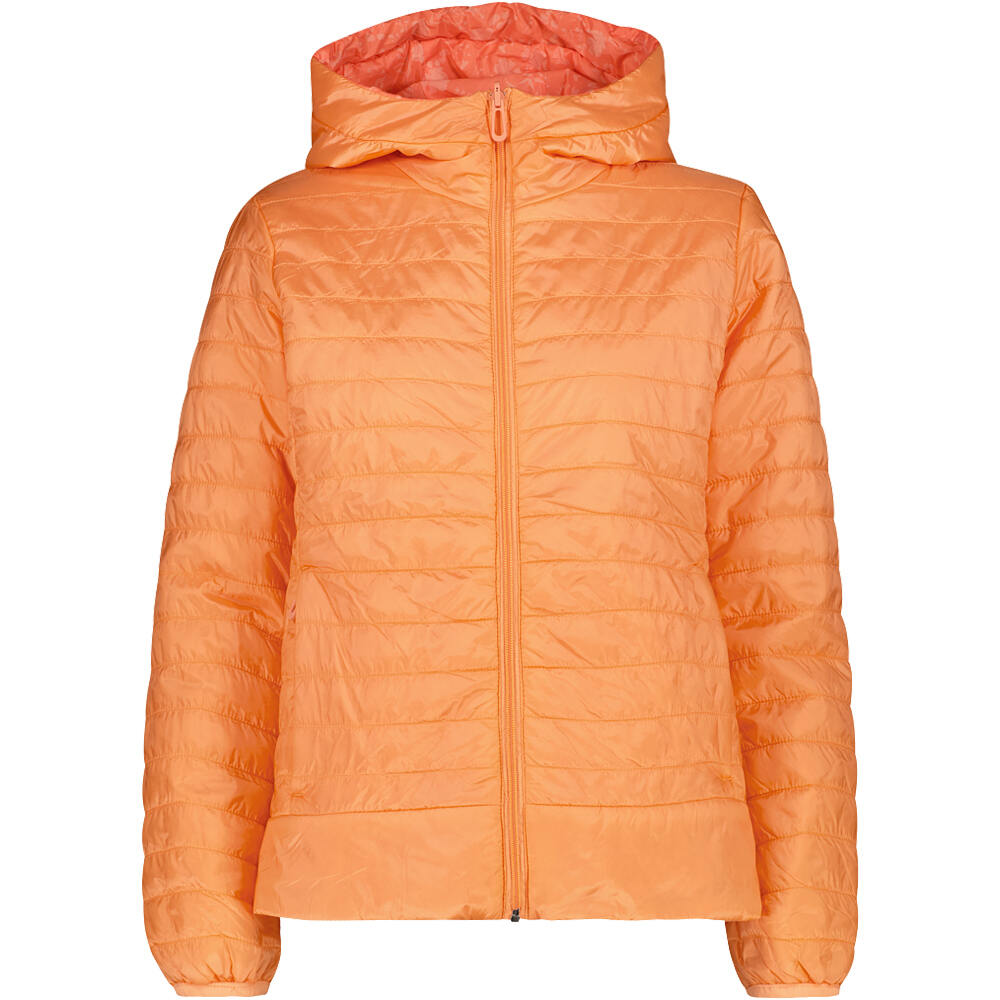 Woman jacket reverse fix hood chaqueta outdoor mujer Naranja (44)