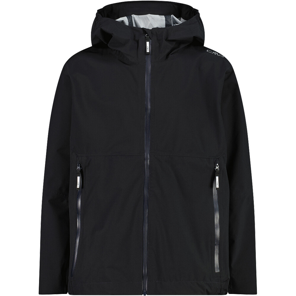 Cmp kid jacket fix hood chaqueta impermeable niño