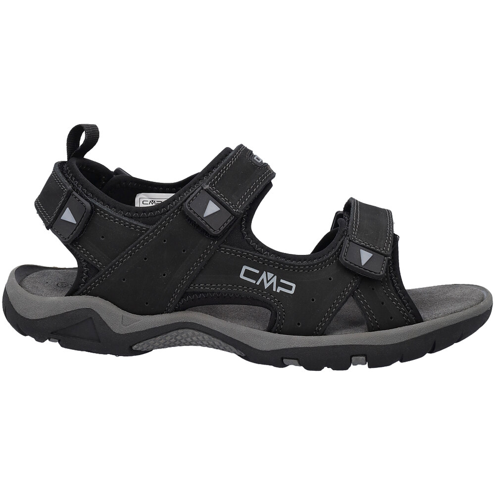 Almaak sandalias trekking hombre Negro (45)