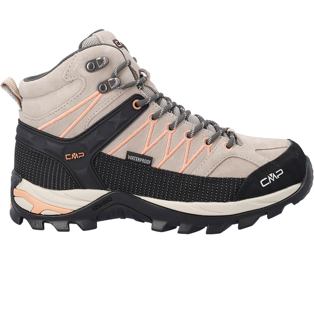 Rigel mid waterproof bota trekking mujer Marron (36)