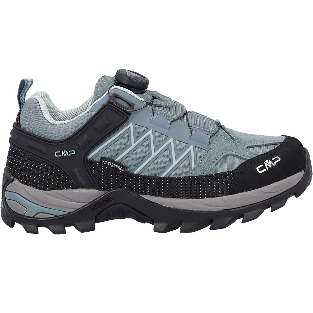 Rigel low waterproof zapatilla trekking mujer Verde (36)