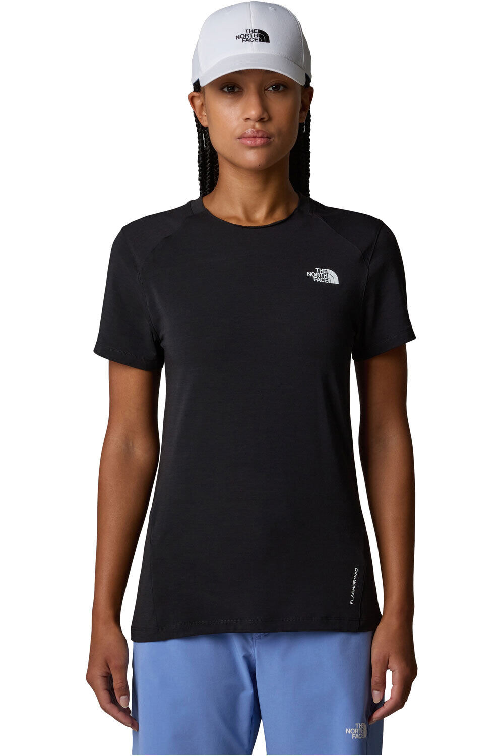 Lightning alpine camiseta montaña manga corta mujer Beige (XL)