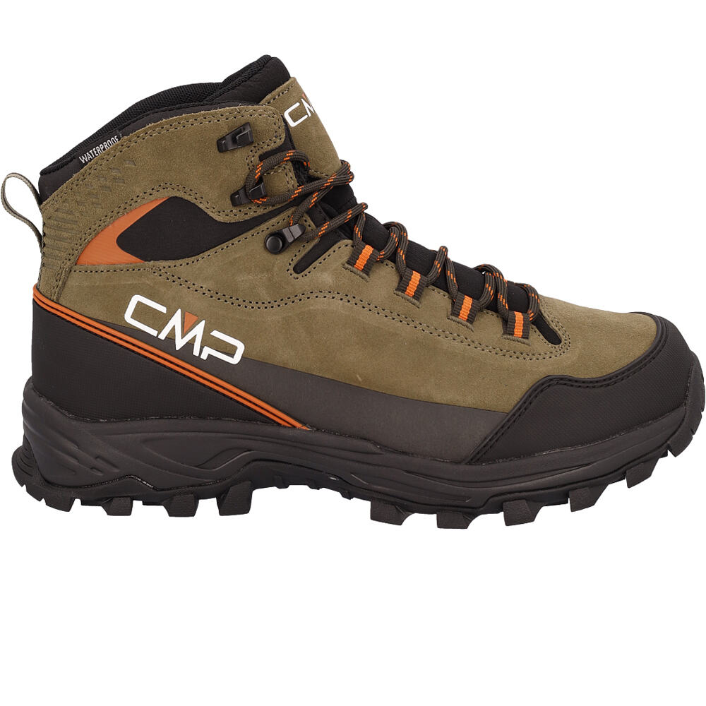 Myzar mid waterproof bota trekking hombre Verde (46)