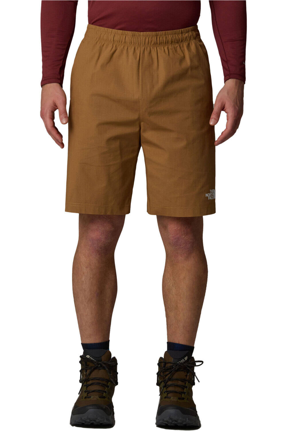 Limestone pantalón corto montaña hombre Marron (L)