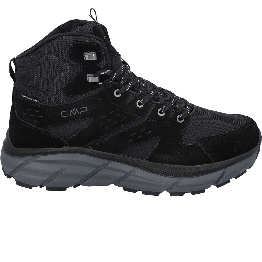 Kamsel mid multifunctional bota trekking hombre Negro (43)