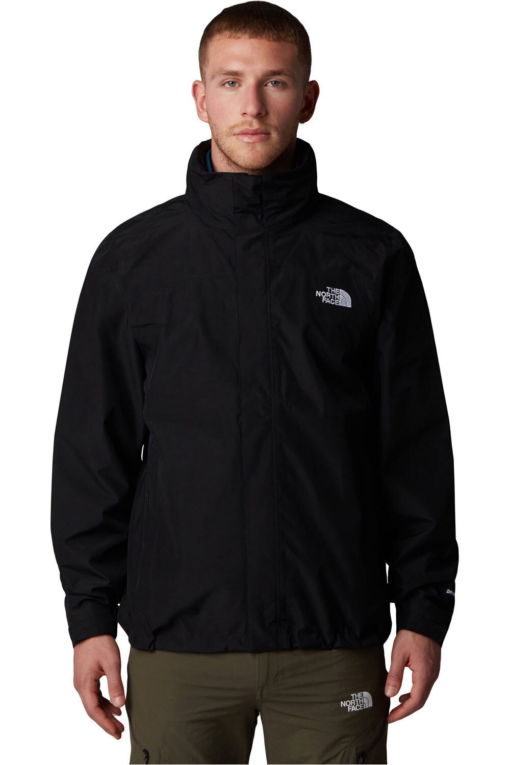 Sangro chaqueta impermeable hombre Negro (S)