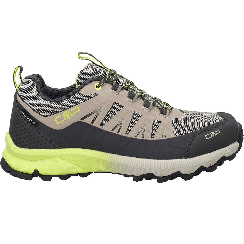 Laky waterproof zapatilla trekking hombre Marron (40)