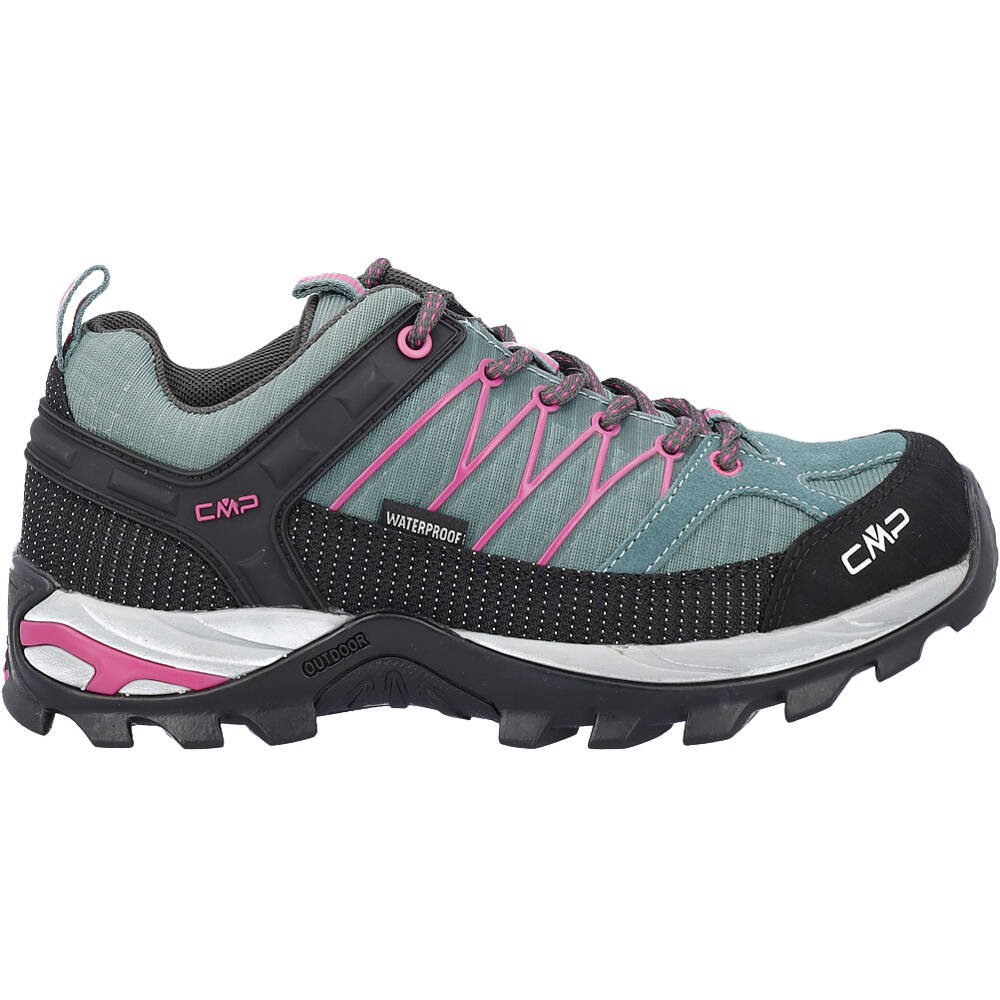 Rigel low waterproof zapatilla trekking mujer Verde (41)