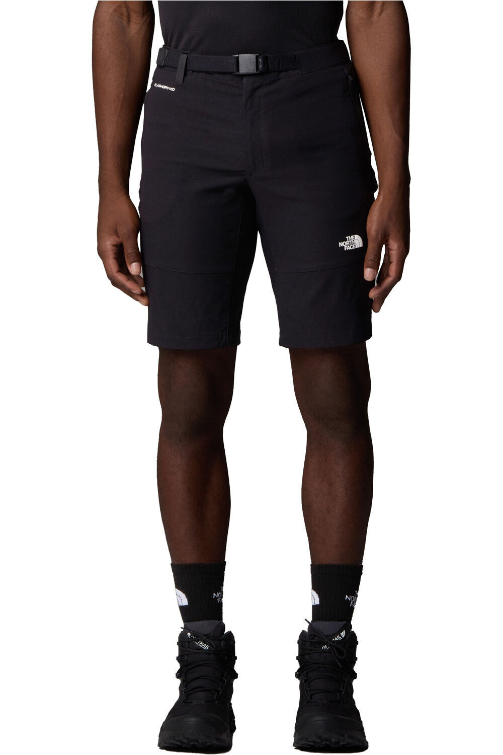 Lightning pantalón corto montaña hombre Negro (32)