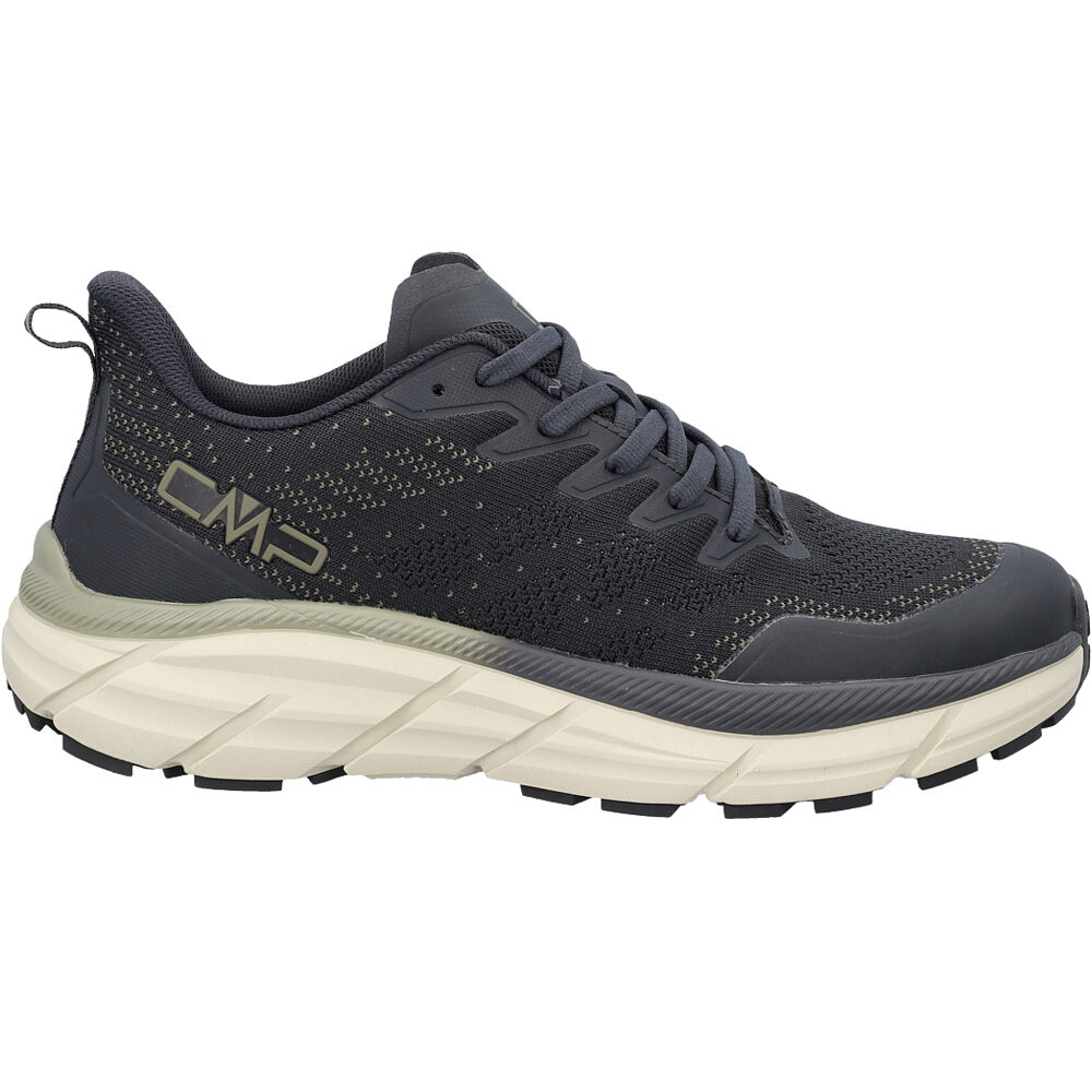 Rahmsy multifunctional zapatilla trekking hombre Rojo (42)