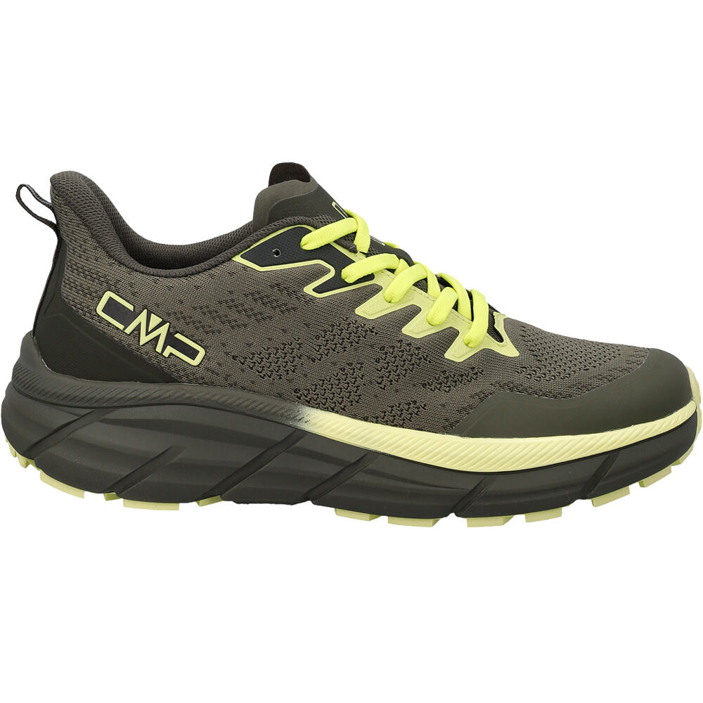 Rahmsy zapatilla trekking hombre Verde (47)