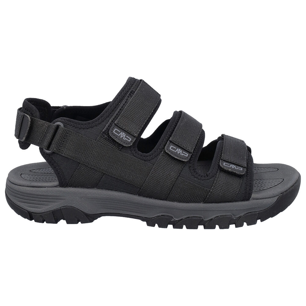 Khoros sandalias trekking hombre Negro (41)
