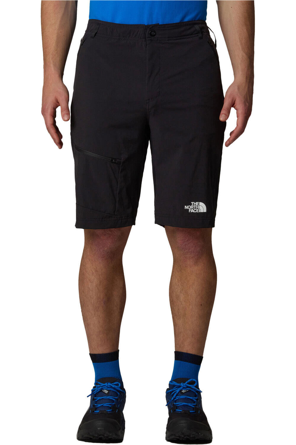 Speedlight slim pantalón corto montaña hombre Negro (32)