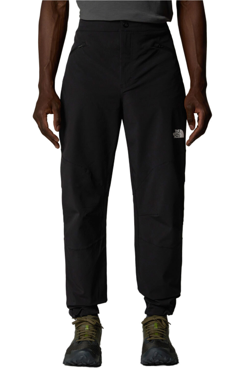 Alpine ridge pantalón montaña hombre Negro (30)