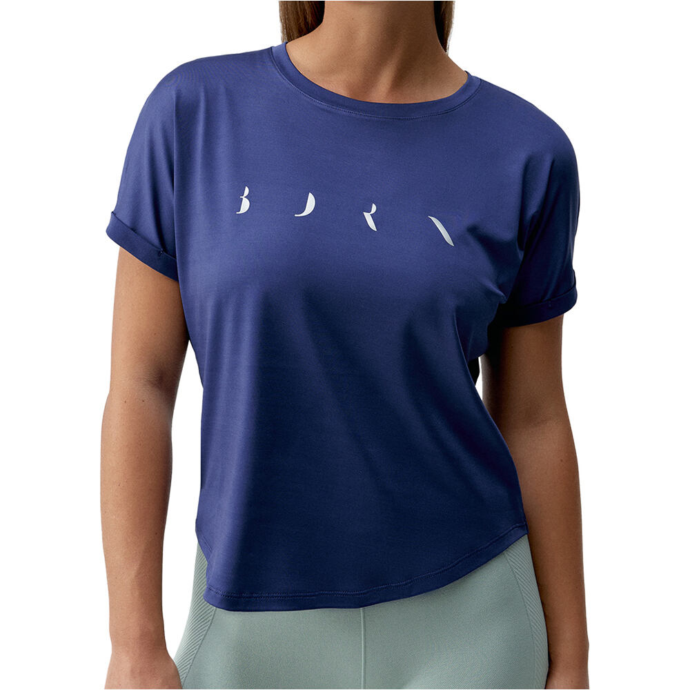 Azami camiseta manga corta mujer Marino (S)