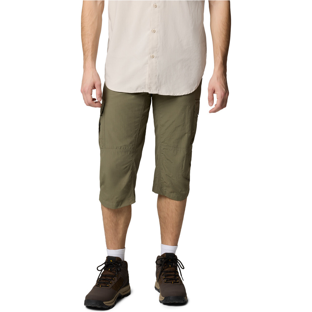 Silver ridge ii pantalón montaña hombre Verde (34)
