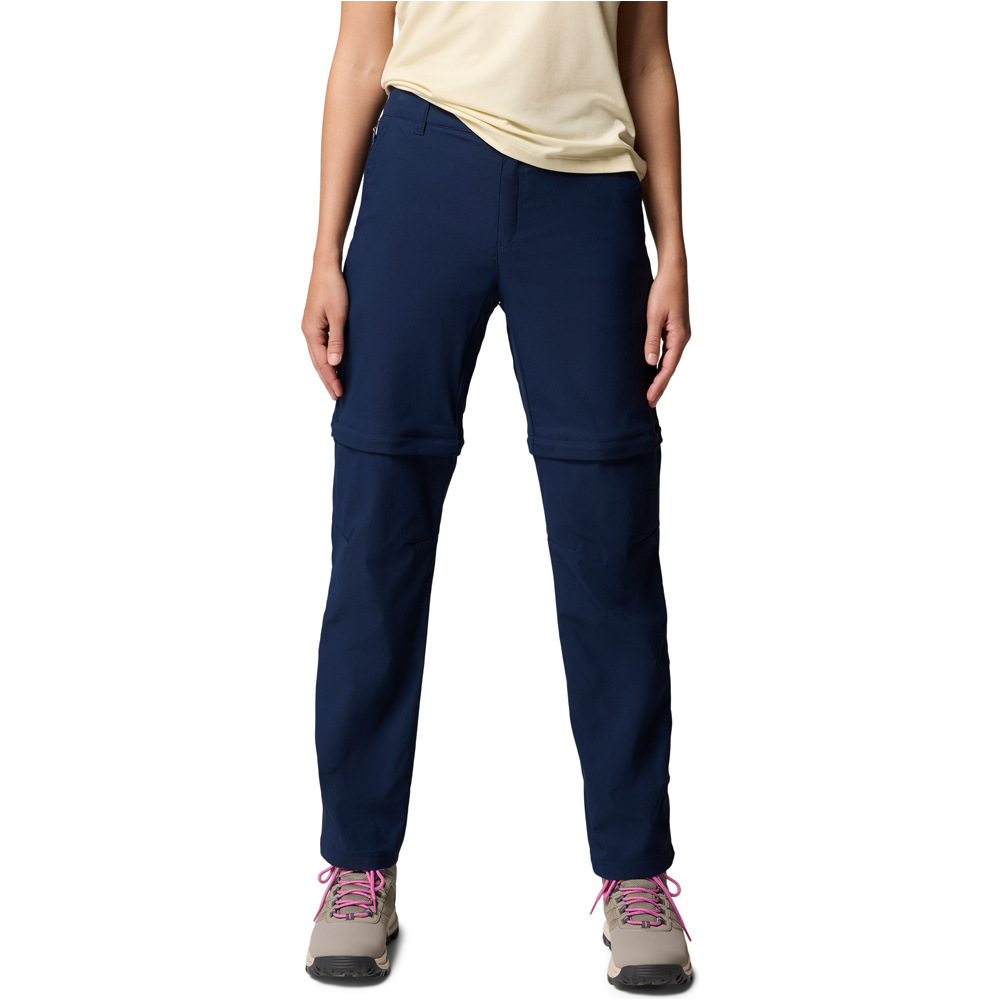 Leslie falls convertible pantalón montaña mujer Azul (10)