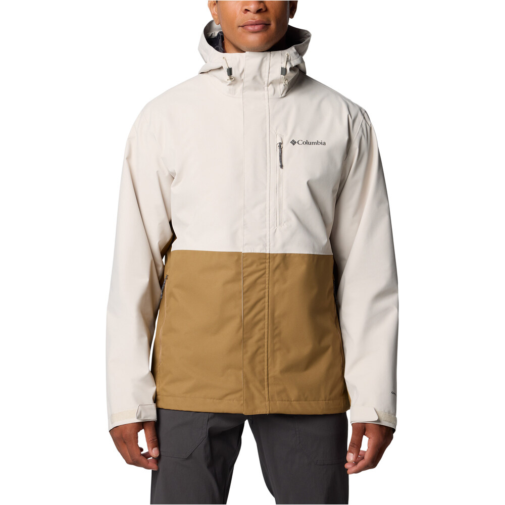 Hikebound ii chaqueta impermeable hombre Marron (XL)
