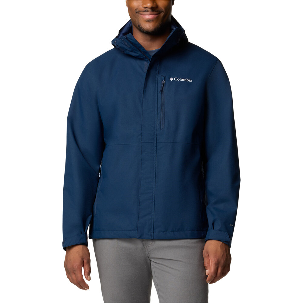 Hikebound ii chaqueta impermeable hombre Azul (S)