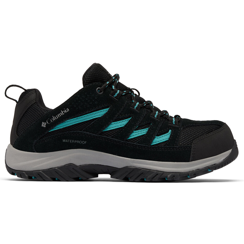Crestwood waterproof zapatilla trekking mujer Negro (37)