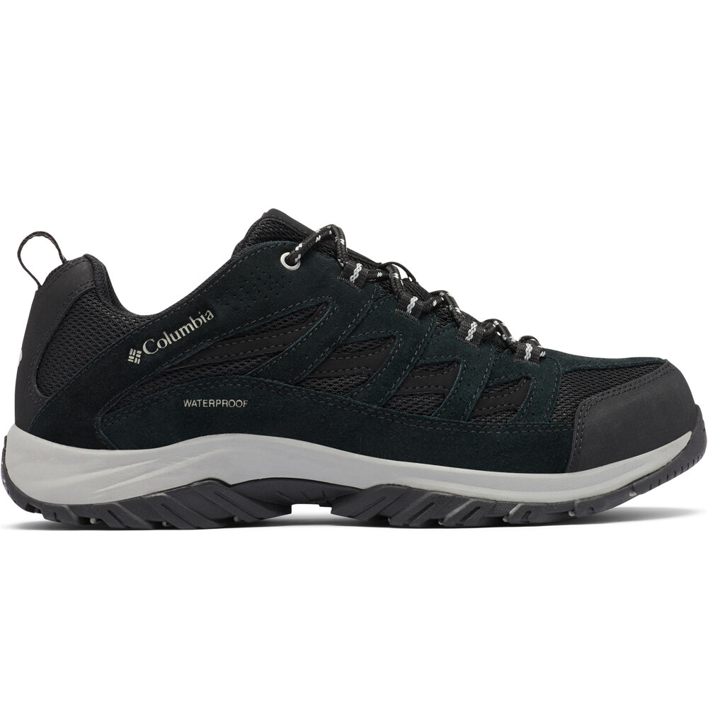 Crestwood waterproof zapatilla trekking hombre Negro (45)