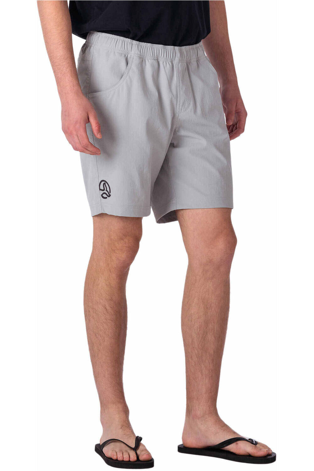 Blue hill pantalón corto montaña hombre Gris (XL)