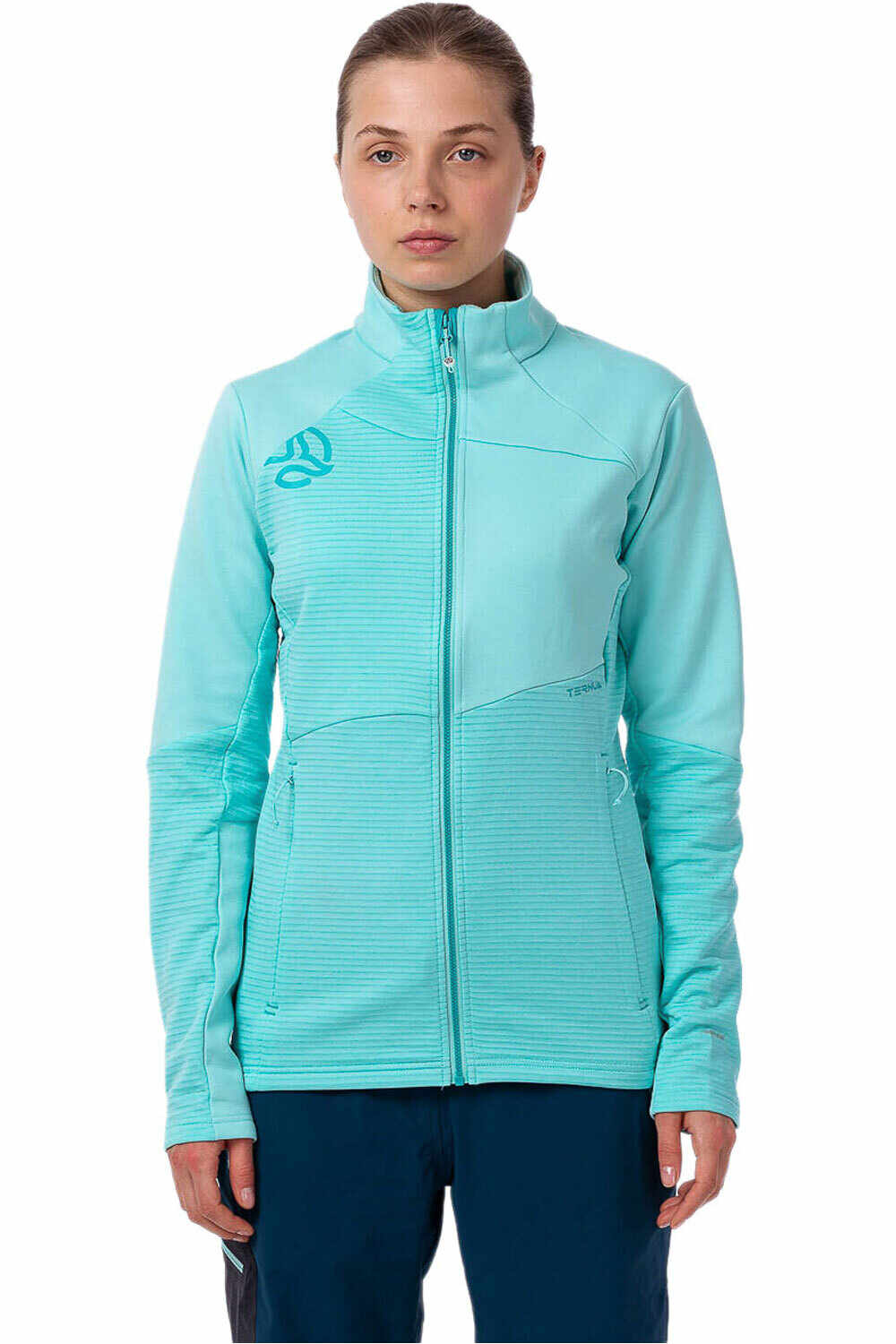 Teslin forro polar mujer Verde (L)