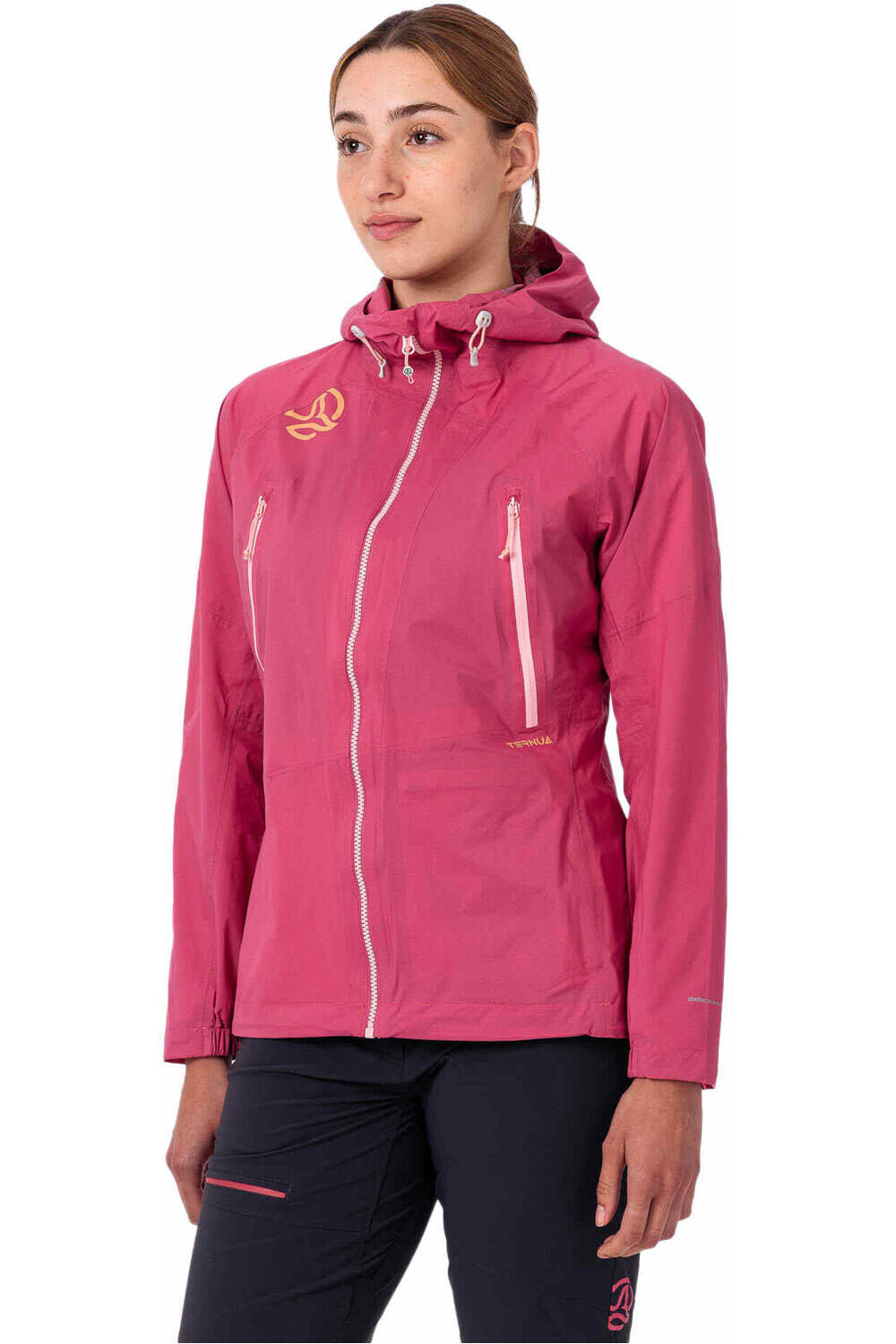 Kars 20 chaqueta impermeable mujer Rosa (XXL)