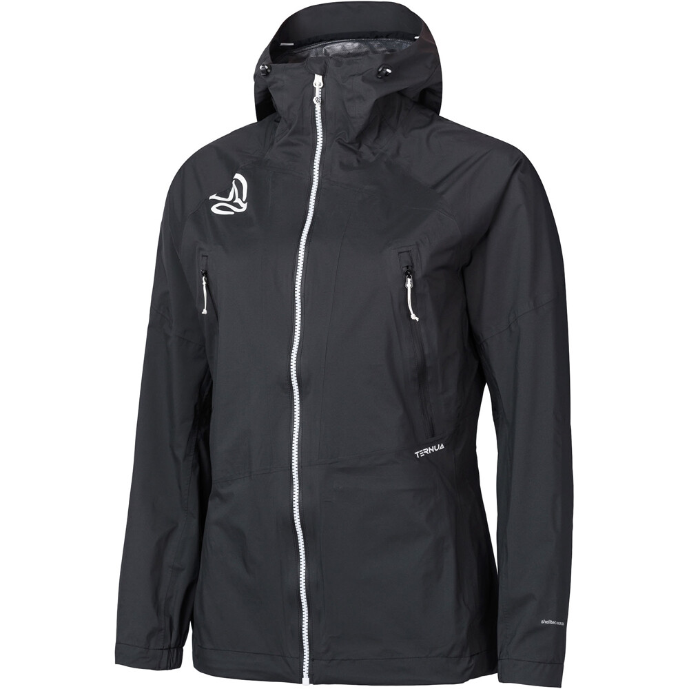 Kars 20 chaqueta impermeable mujer Negro (L)