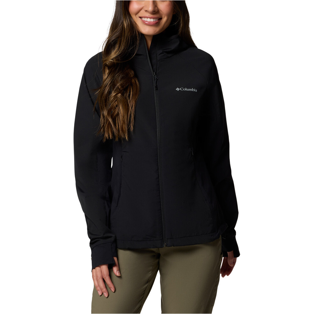 Sweet as iii chaqueta softshell mujer Negro (M)