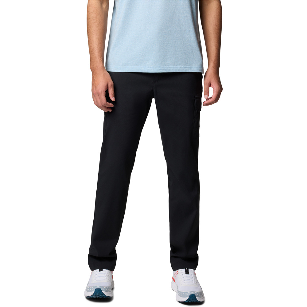 Tech trail utility pantalón montaña hombre Negro (34)
