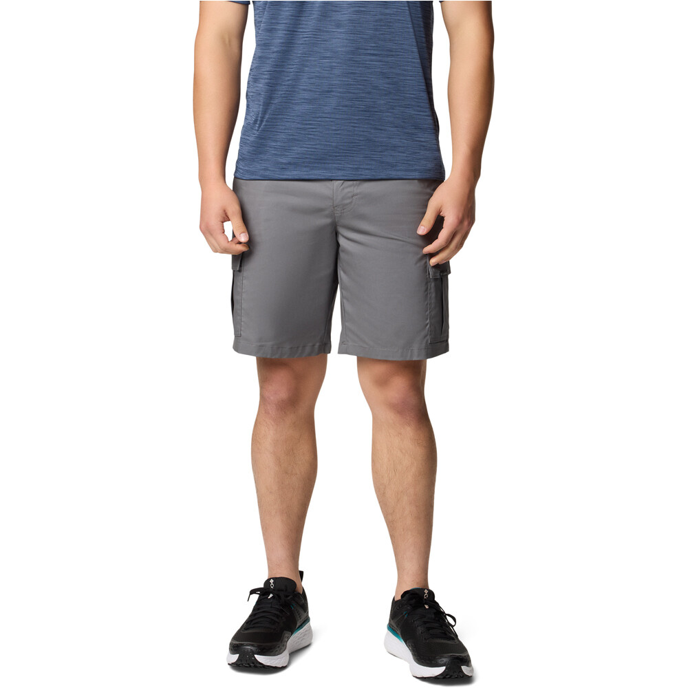 Rapid rivers pantalón corto montaña hombre Gris (34)