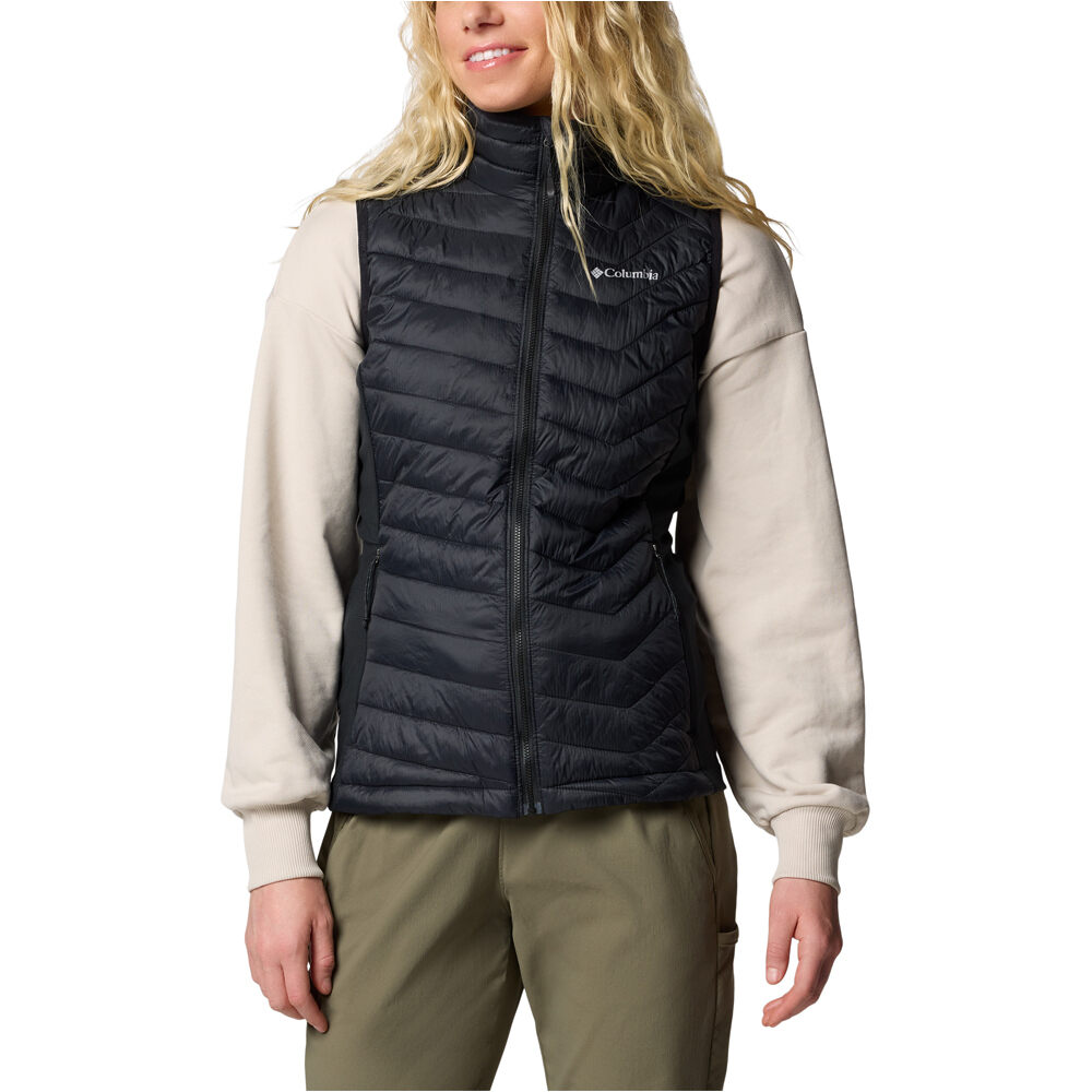 Columbia powder pass chaleco outdoor mujer
