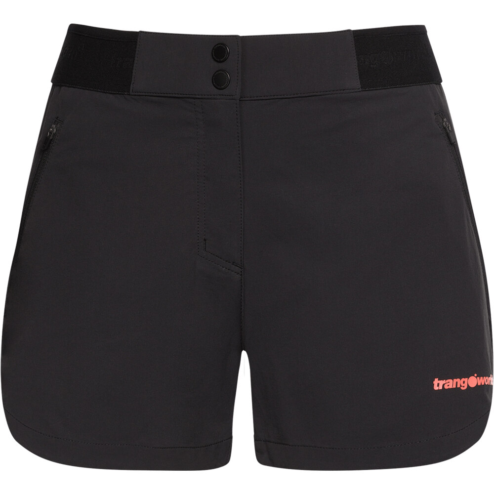 Stora pantalón corto montaña mujer Negro (XS)