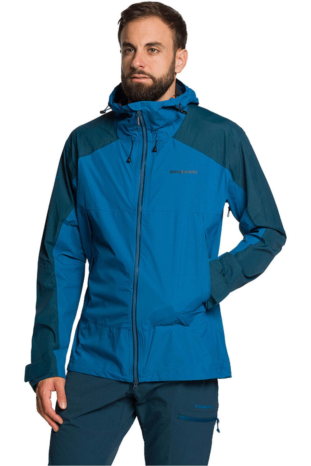 Kilimanjaro chaqueta impermeable hombre Azul (XL)