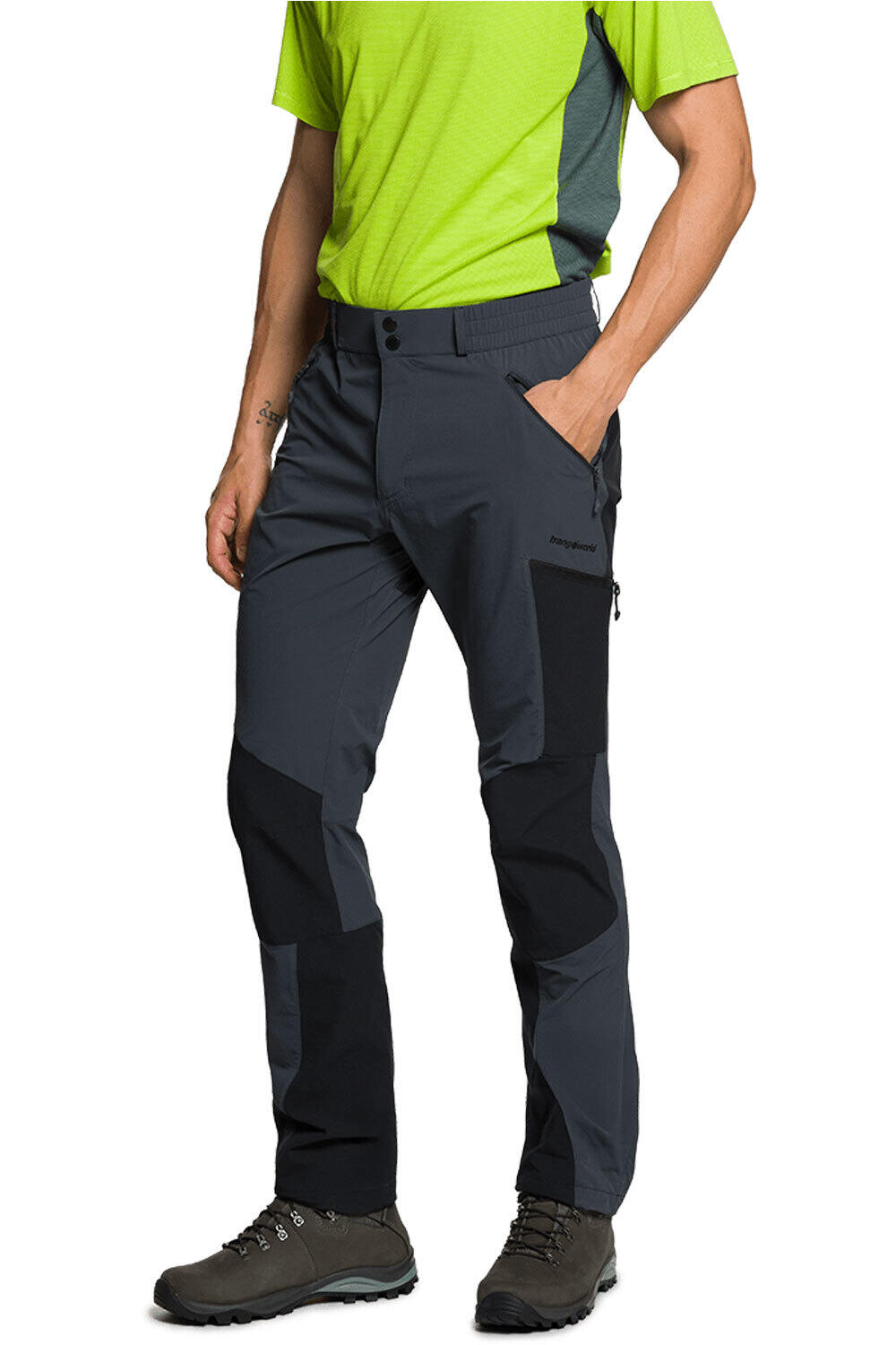 Malmo pantalón montaña hombre Gris (S)