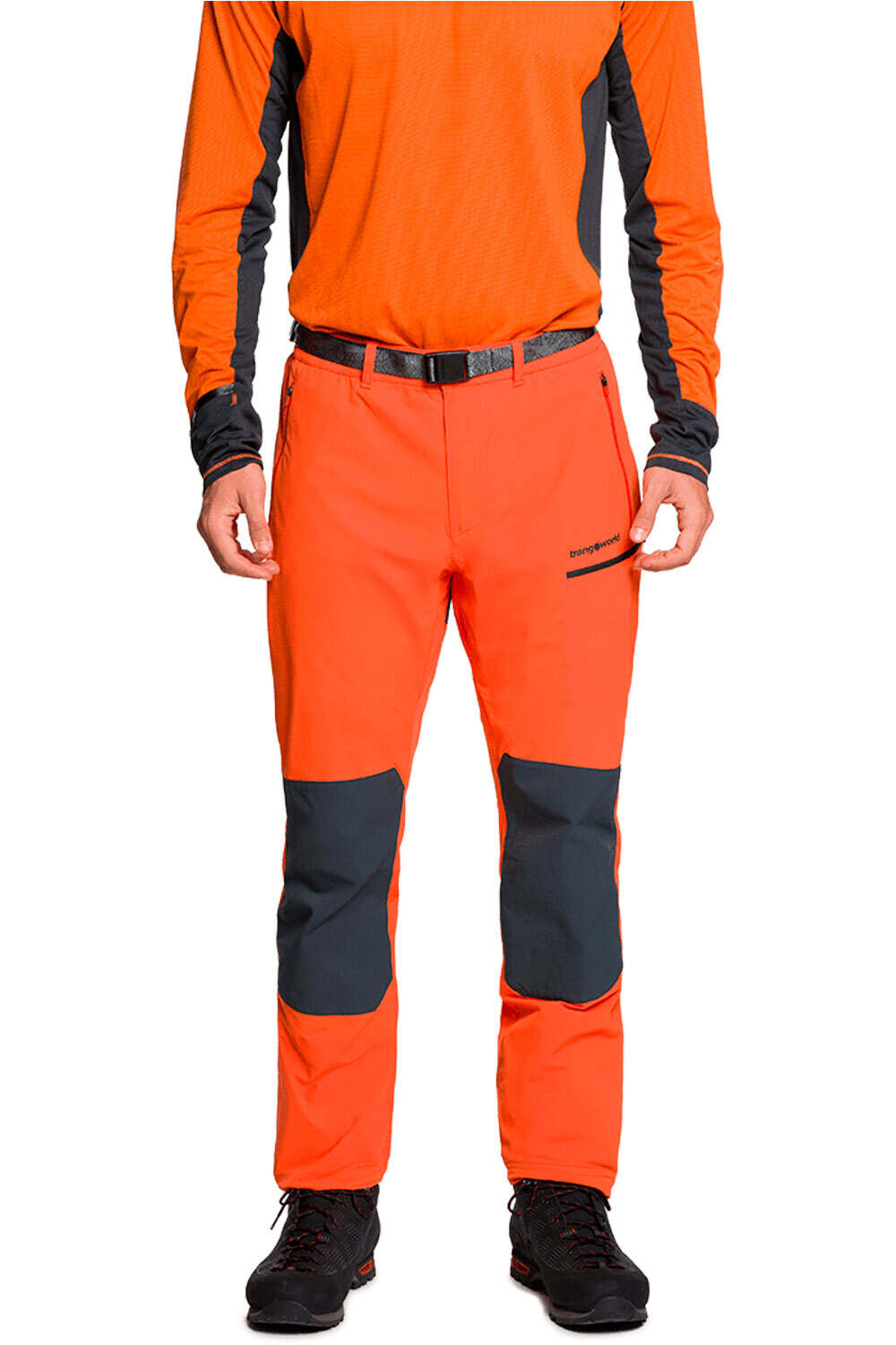 Drohmo pantalón montaña hombre Naranja (M)