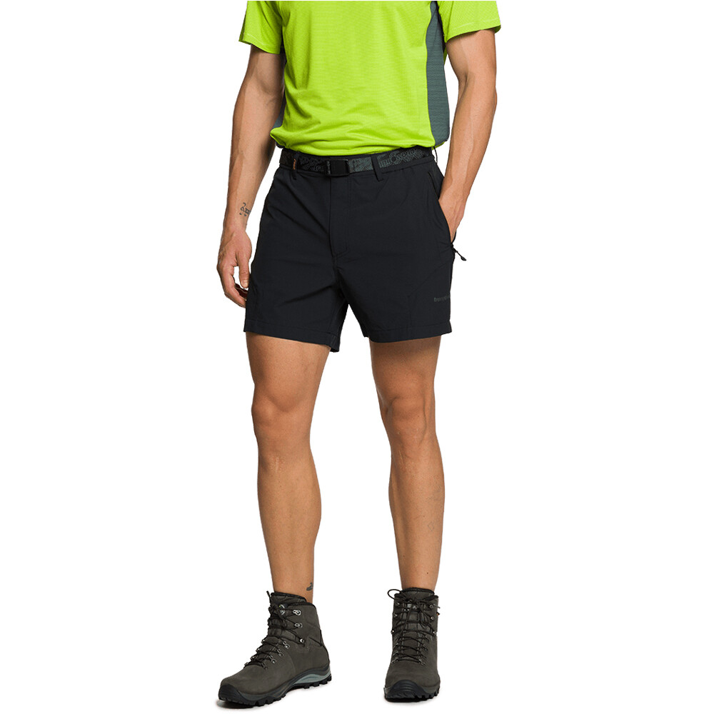 Allo pantalón corto montaña hombre Negro (M)