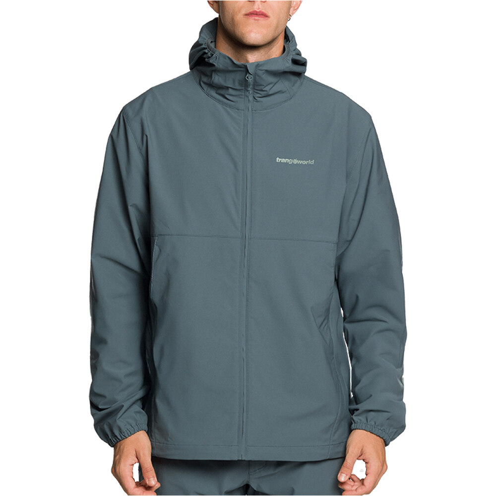 Styria chaqueta impermeable hombre Azul (L)