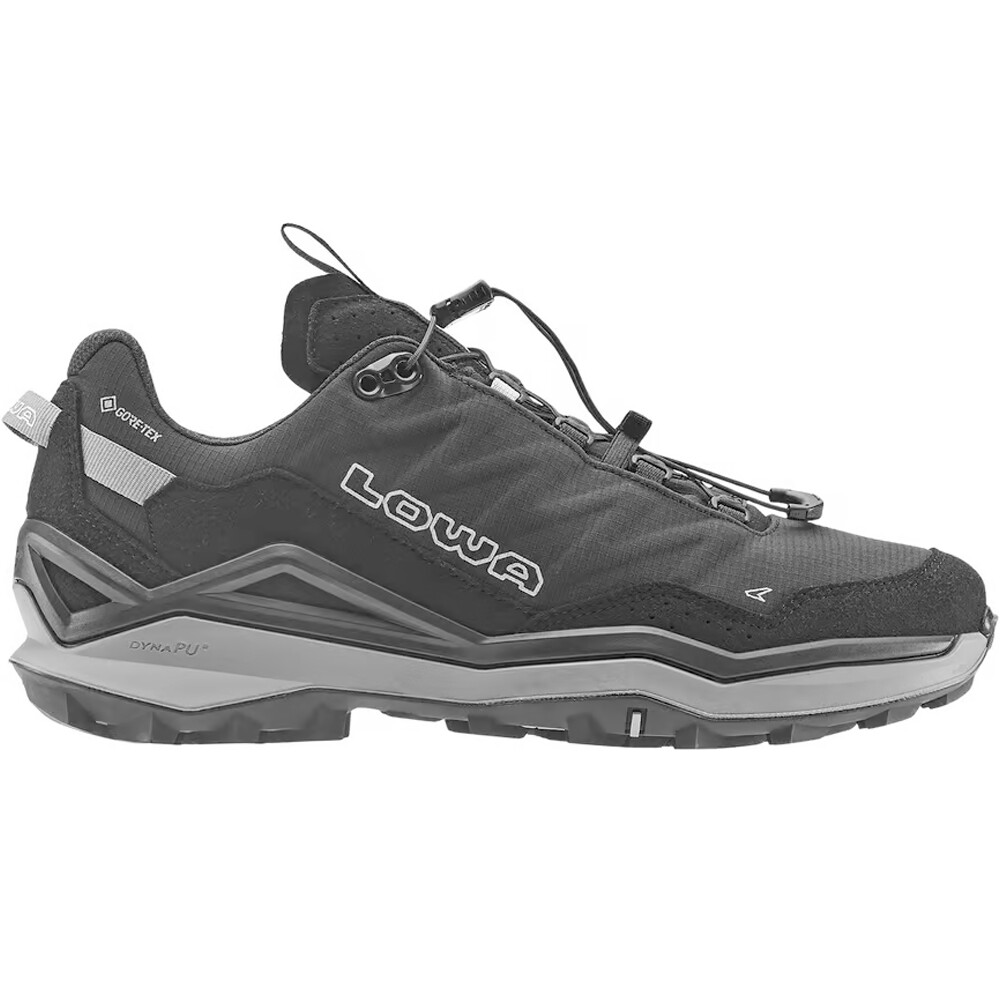 Maddox pro gore-tex lo sl zapatilla trekking hombre Negro (42,5)