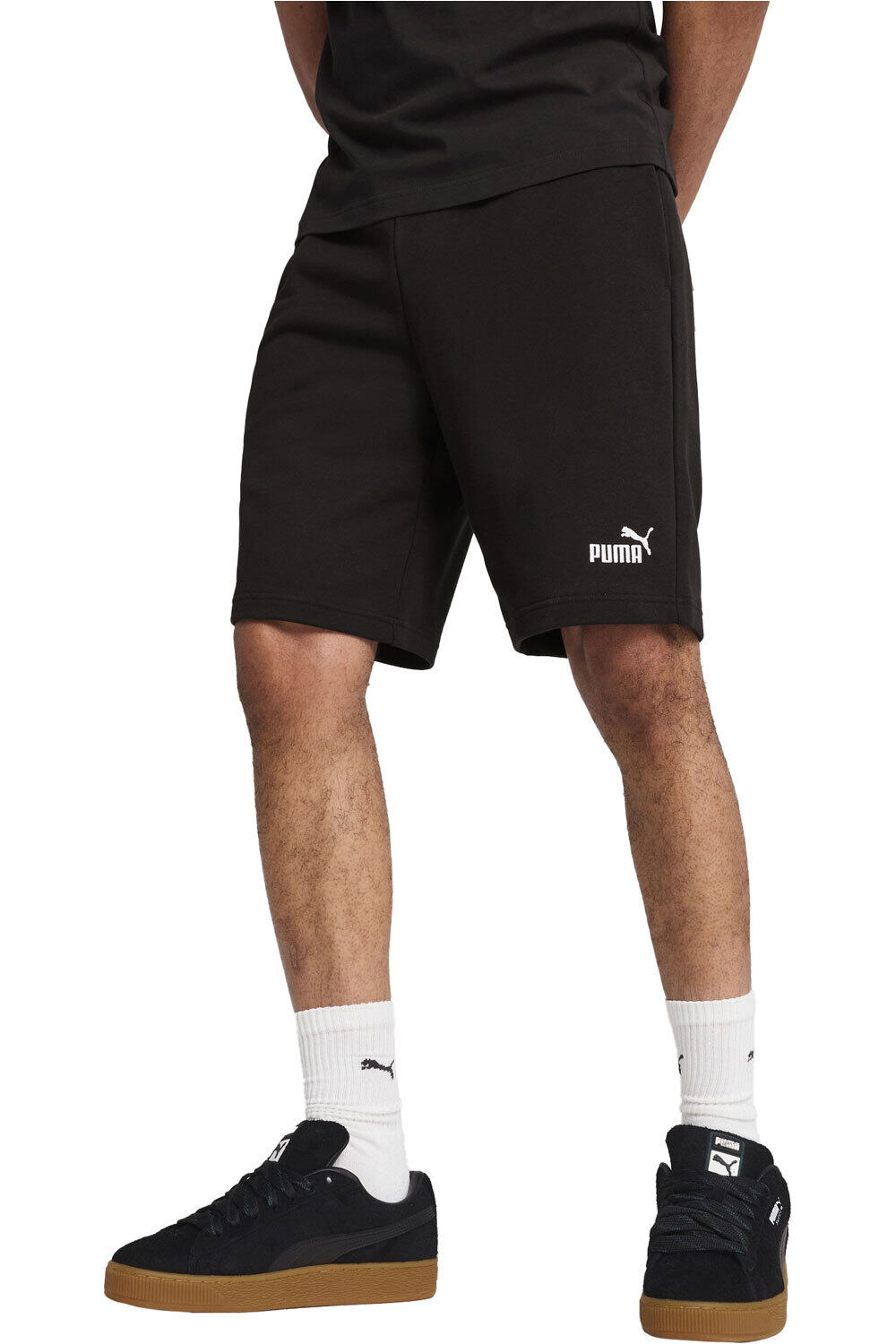 Essentials n 1 logo bermudas hombre Negro (L)