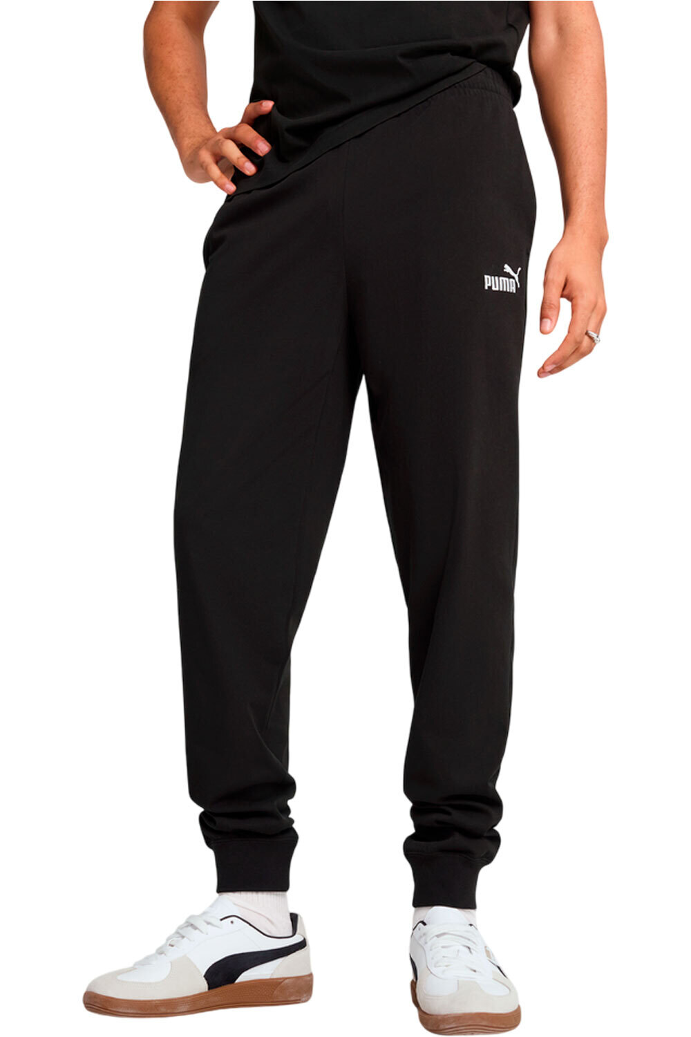 Ess no 1 logo pantalón hombre Negro (M)
