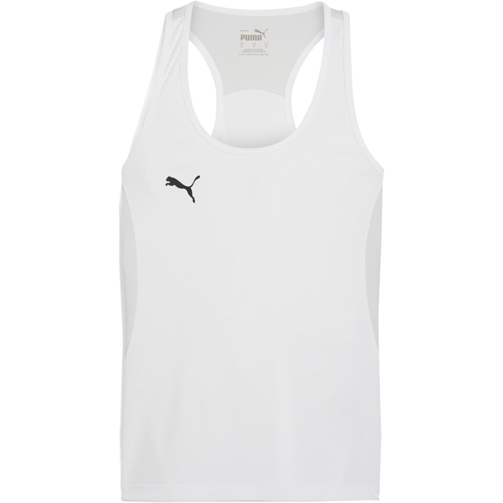 Individual padel camiseta tirantes mujer Blanco (XS)