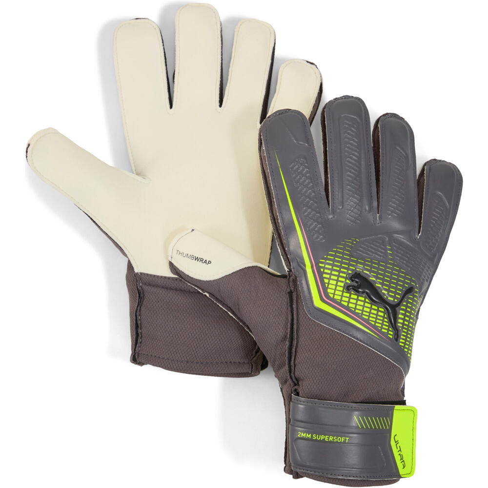 Ultra play guantes portero Gris (8)
