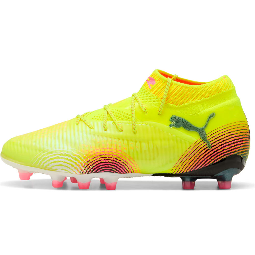 Future 8 ultimate ag mujer botas de futbol cesped artificial Amarillo (38)