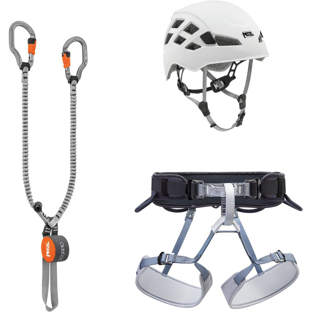 Petzl kit via ferrata vertigo varios roca