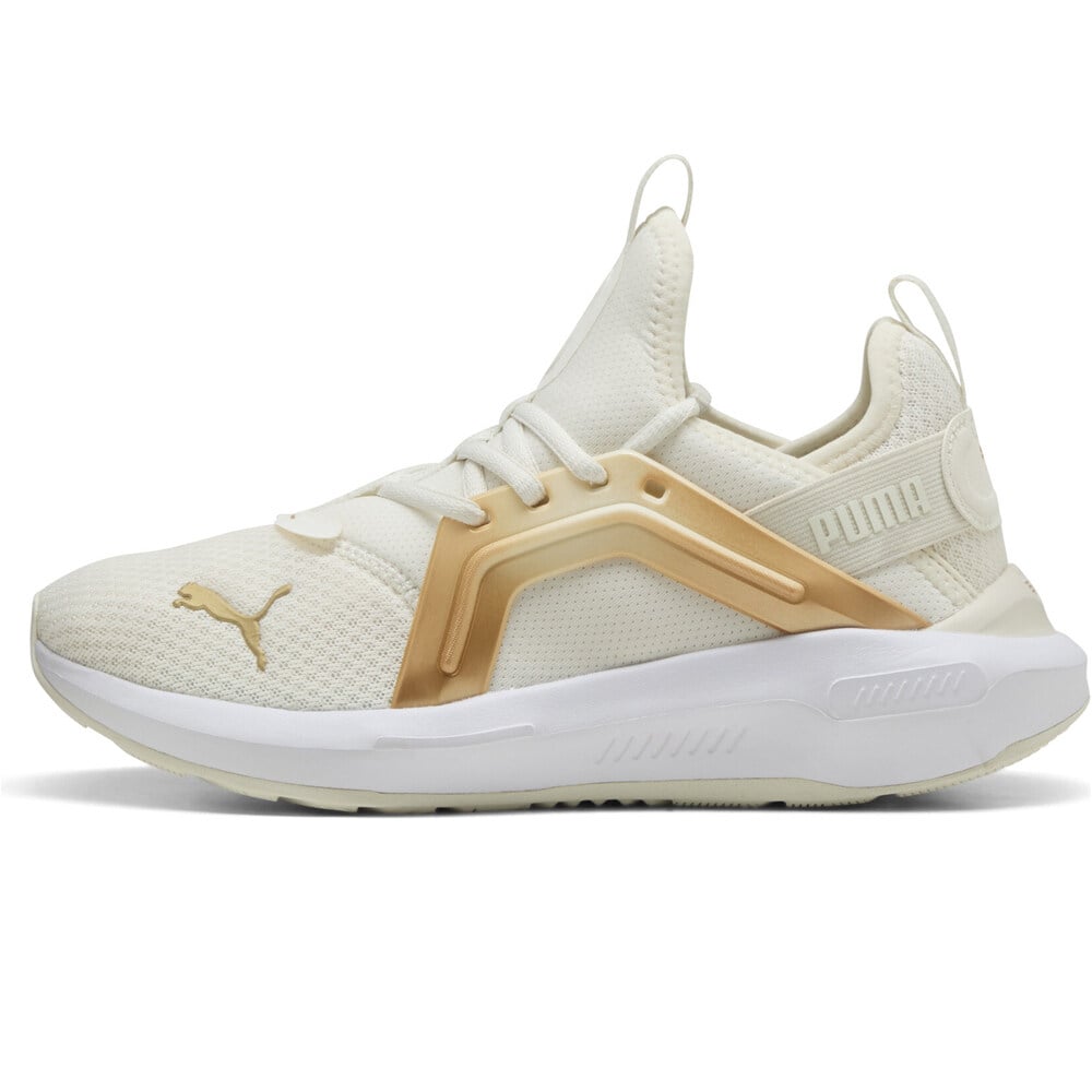 Softride enzo 5 metallic zapatilla moda mujer Blanco (40)